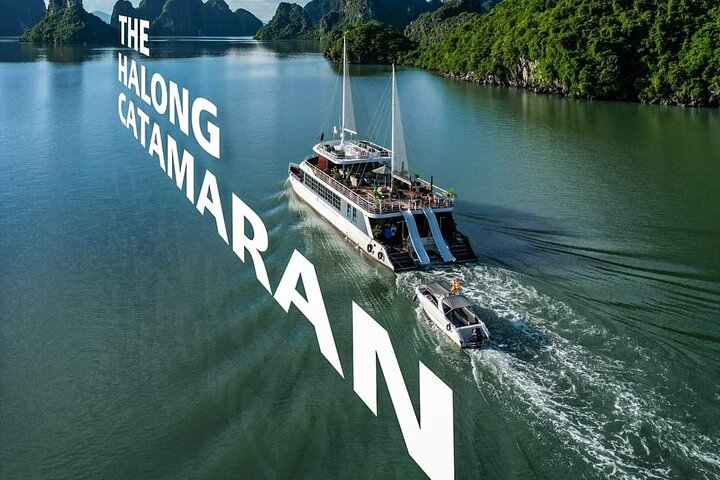 The Catamaran Premium Day Cruise to Halong Bay & Lan Ha Bay