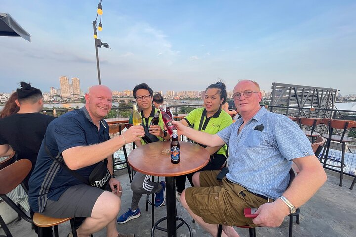 local rooftop in saigon