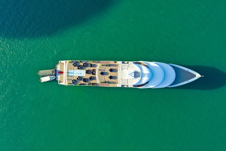 Sea Octopus-Luxury 5 Star Halong Day Cruise with Pick up/Drop off