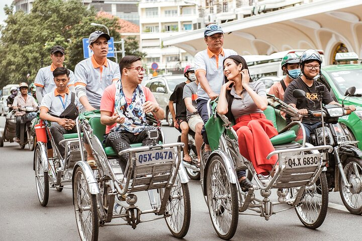Small-group Saigon City Tour: 3-Hour Cyclo Ride to Hidden Stories - Photo 1 of 18