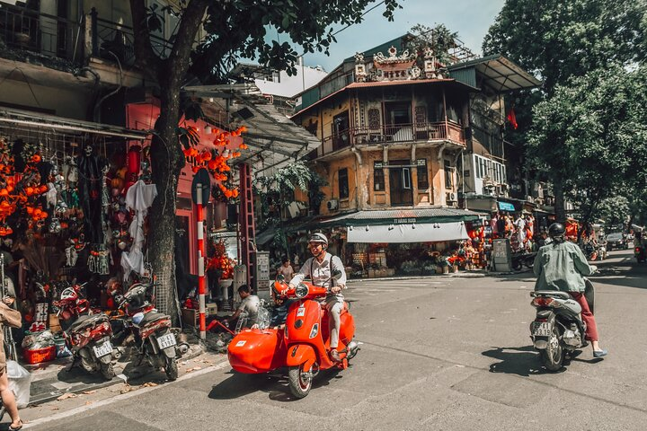 Small Group Vespa Sidecar Tour in Hanoi  - Photo 1 of 5