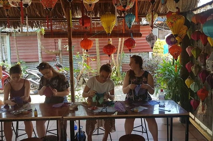 Tour to Tra Que Vegetable Village, Silk Weaving & Lantern Making Class  - Photo 1 of 25