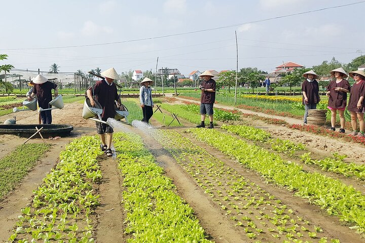 Tra Que Herbs Village & Thanh Ha Pottery Village Tour by Scooter - Photo 1 of 20