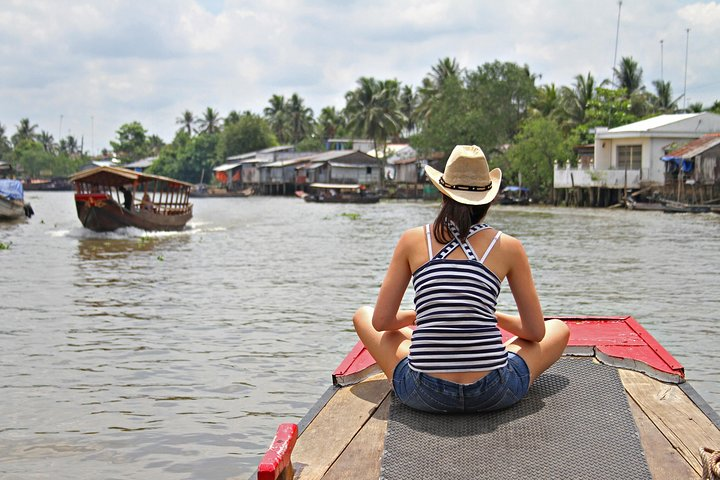 Boat trip in Mekong Delta Vietnam 