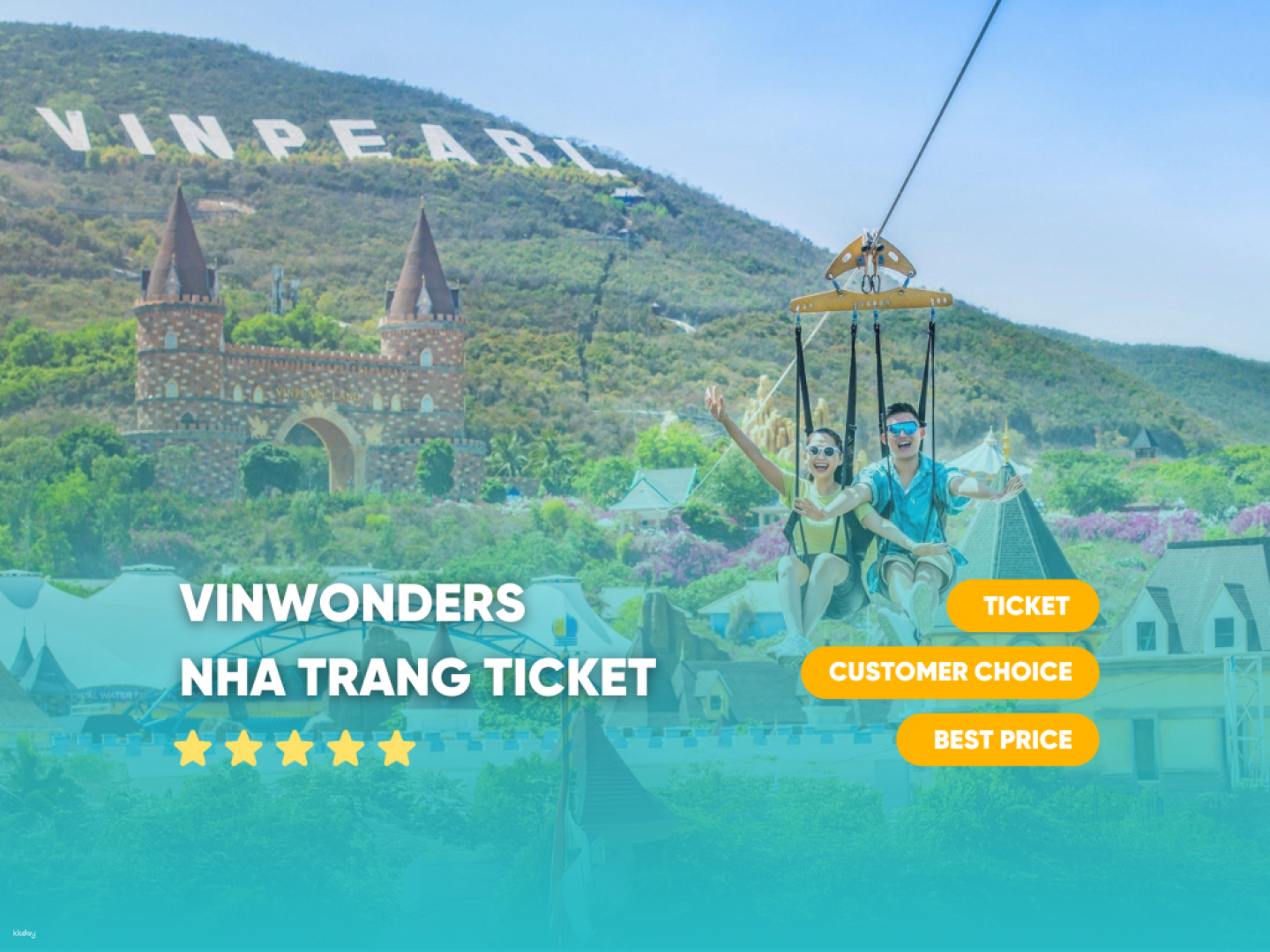 VinWonders Nha Trang Theme Park Ticket - Photo 1 of 10