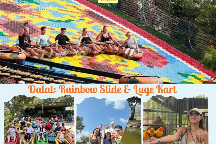 Dalat: Half-Day Morning / Afternoon - Rainbow Slide & Go kart - Photo 1 of 16