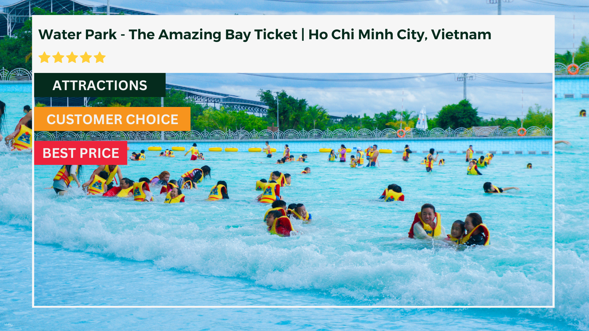 Dive into a unique experience at Vietnam's largest water park featuring exciting water games a massive artificial sea and endless fun for all ages in a stunning setting.