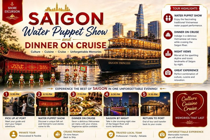 Saigon Water Puppet Show and Dinner On Cruise - Photo 1 of 25