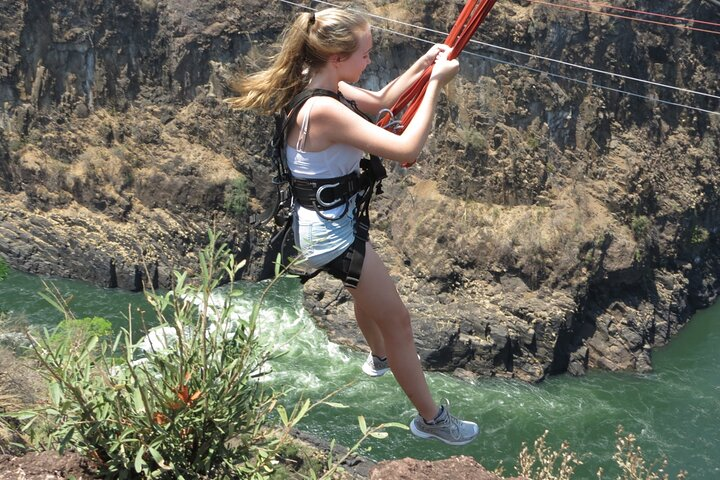 Ziplining In Victoria Falls, Zimbabwe - Photo 1 of 14